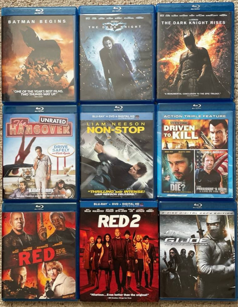 Blu-ray Movies | VERY GOOD Condition. You Pick yours! Discount+Combined Shipping