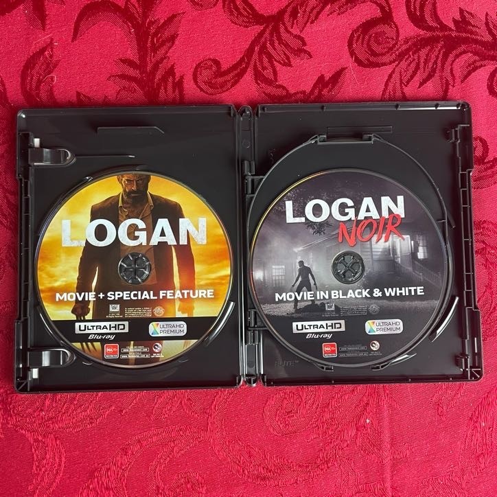 LOGAN (4K UHD + Blu-ray) Marvel, MCU, Hugh Jackman, Patrick Stewart, Slipcover
