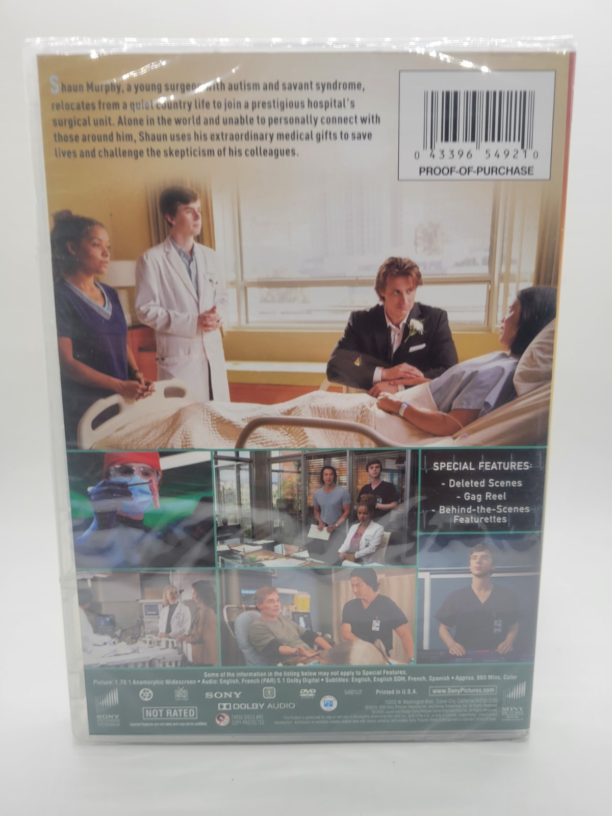 The Good Doctor: Season Three (DVD, 2019) – Brand New Sealed