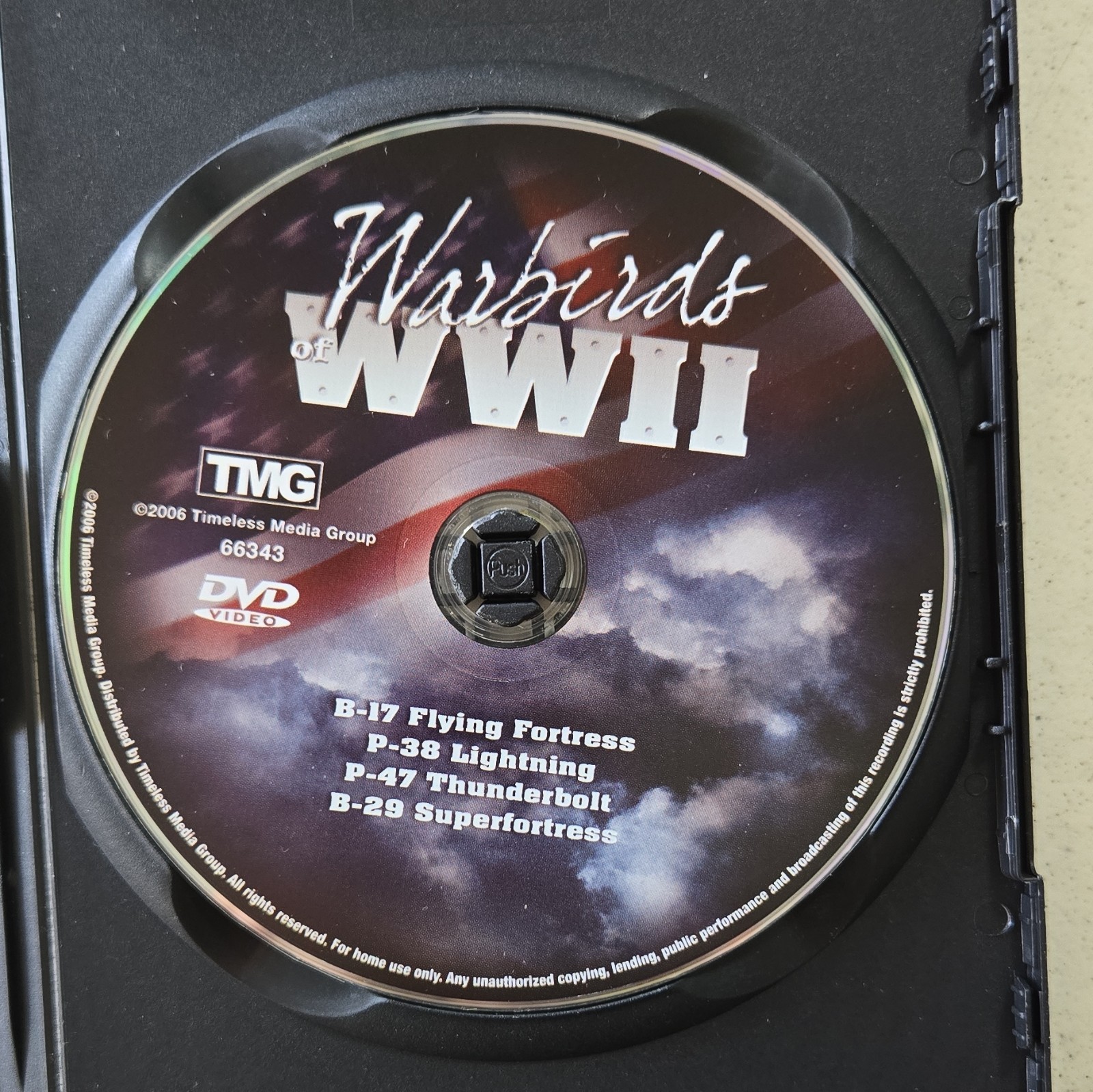 Timeless Media Group Warbirds of WWII DVD Documentary Military/War 2006 Features