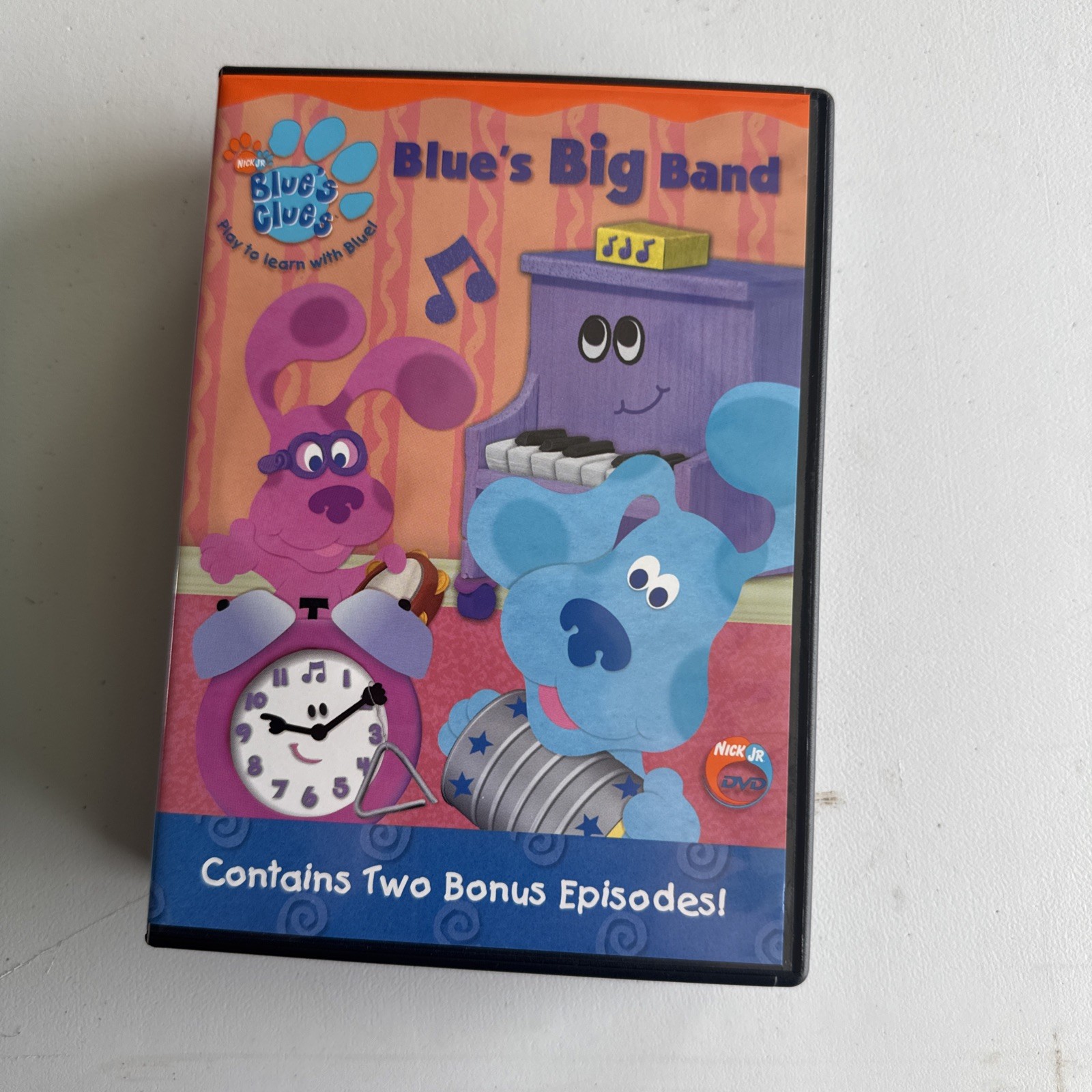 Nick Jr Blues Clues ABC’s 123’s And More DVD Box Set Like New