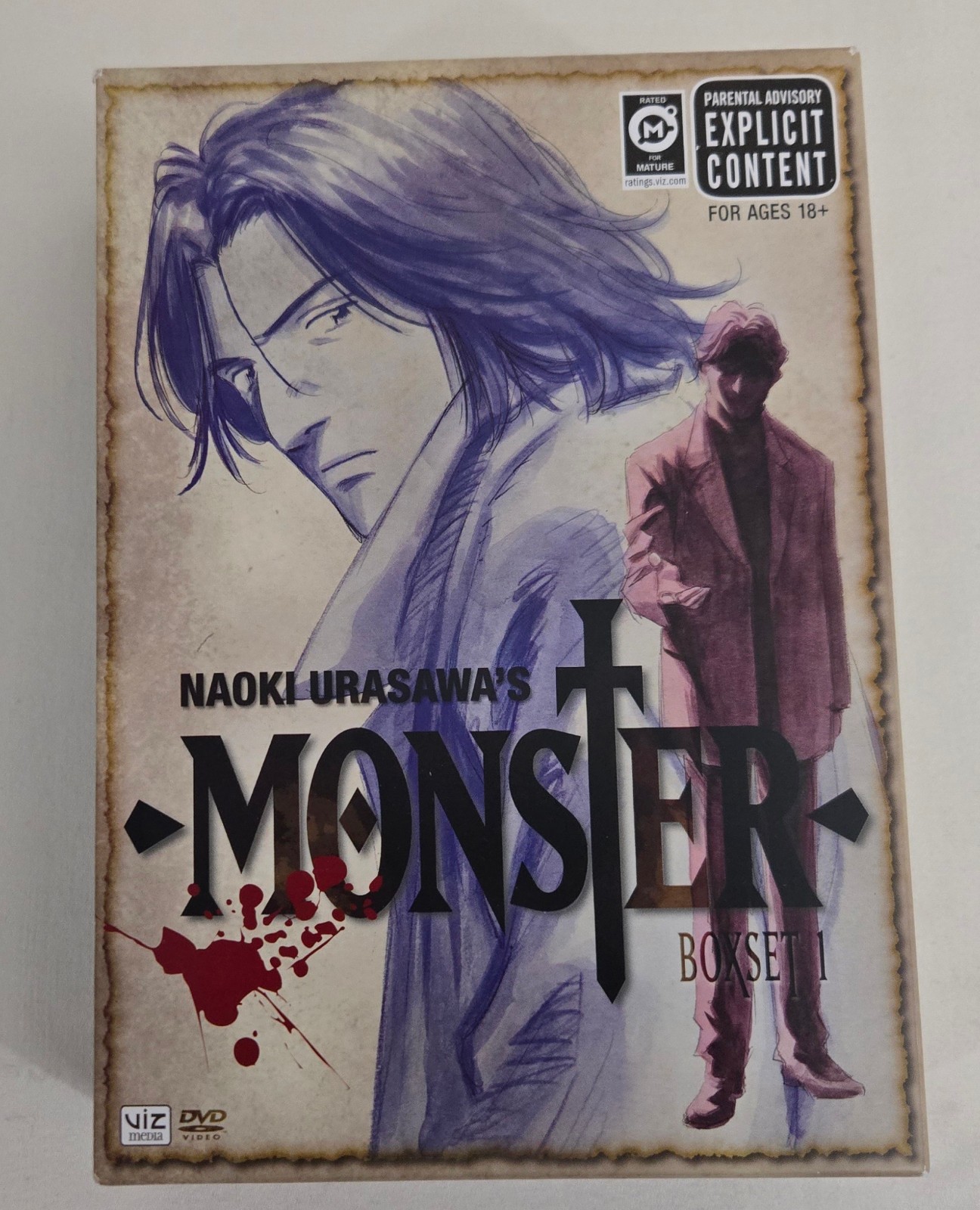 Naoki Urasawa’s Monster Boxset 1 DVD 3 Disc Anime