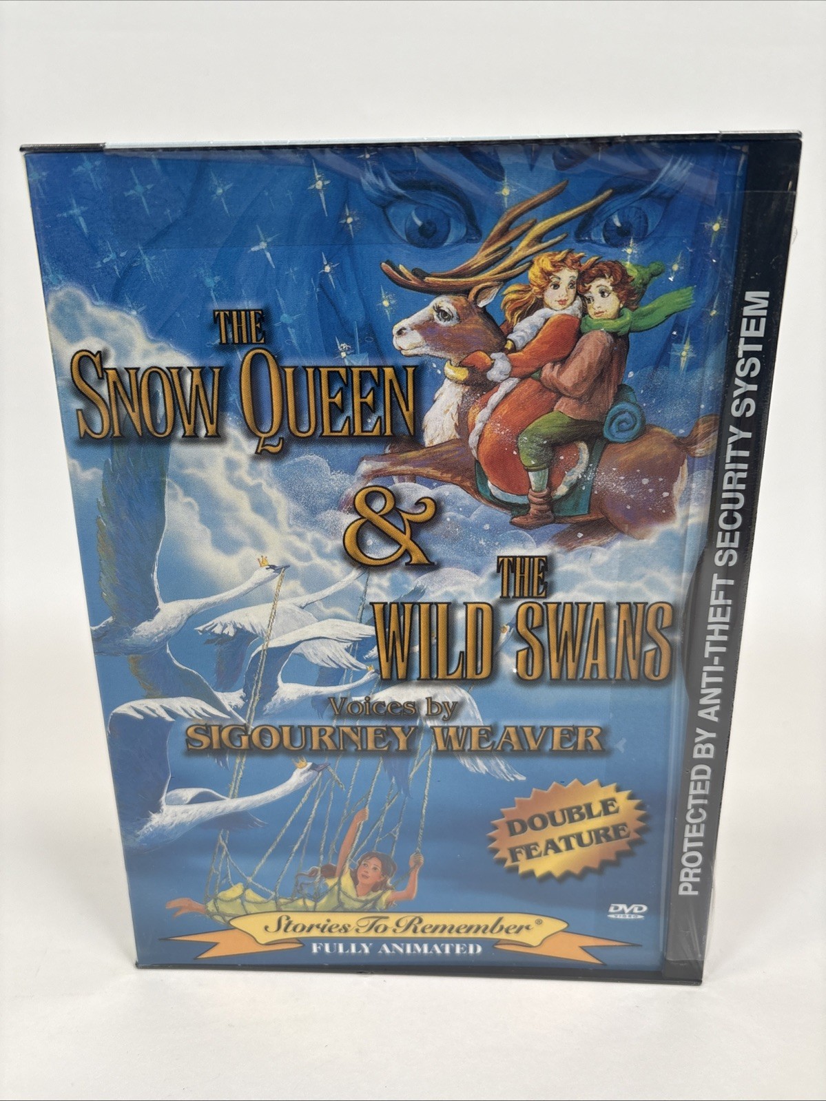 The Snow Queen & The Wild Swans (DVD, 2003) Sigourney Weaver, Animated – OOP