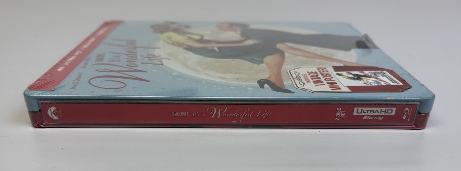 It’s a Wonderful Life – Limited Edition Steelbook 4K Ultra HD Blu-ray New