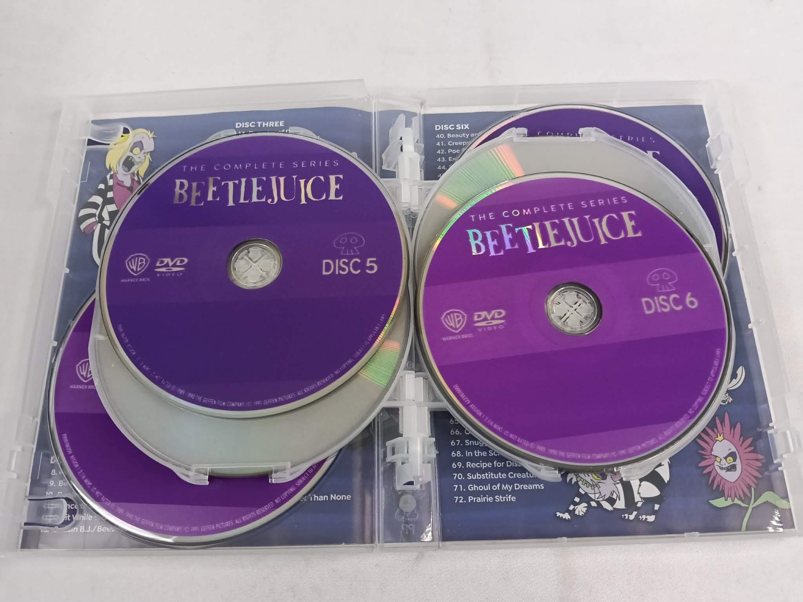 Beetlejuice The Complete Series (DVD, 2013) Animated Gothic Fantasy, Comedy