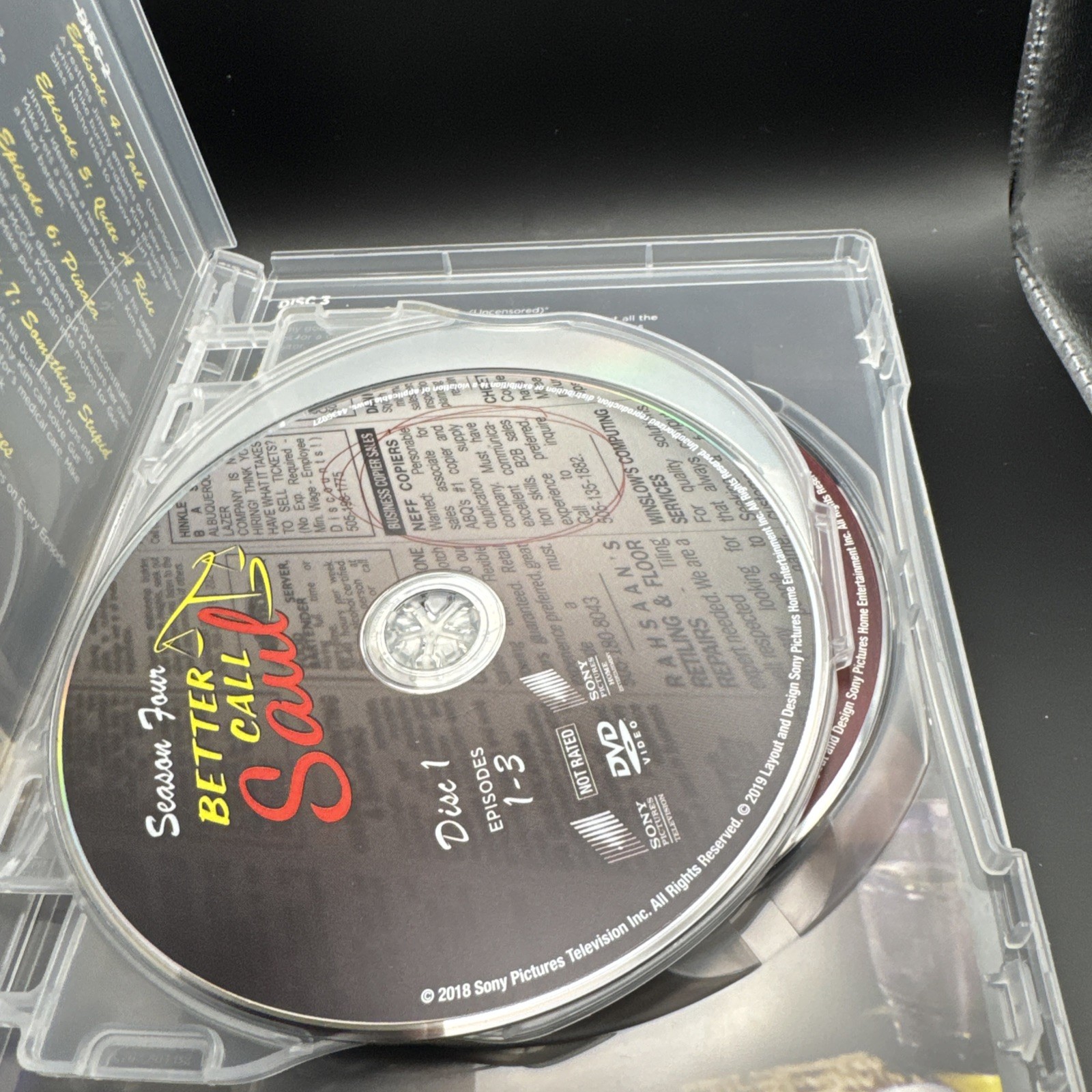 Better Call Saul: Season Four (DVD, 2018)