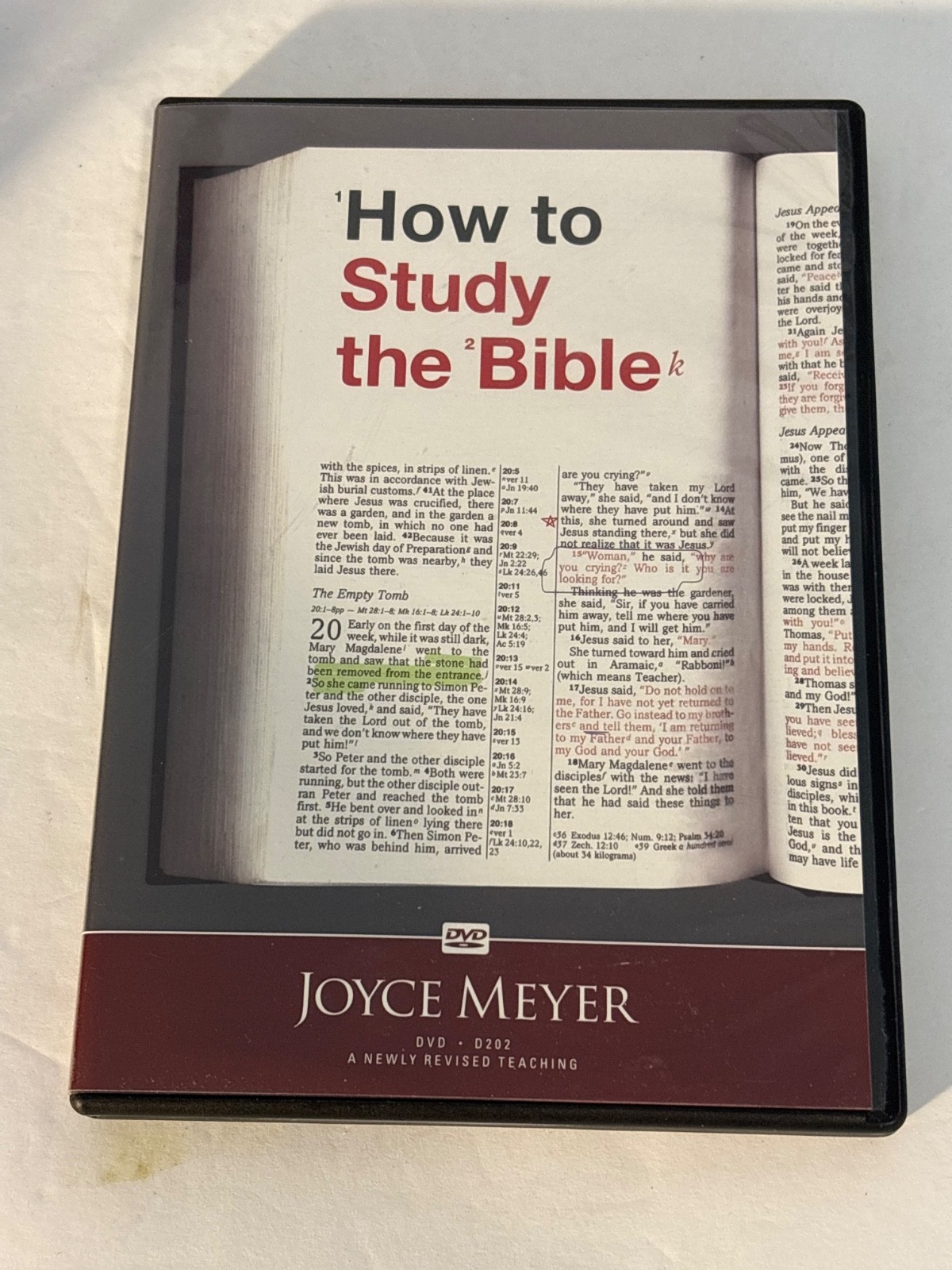 How To Study The Bible By Joyce Meyer DVD