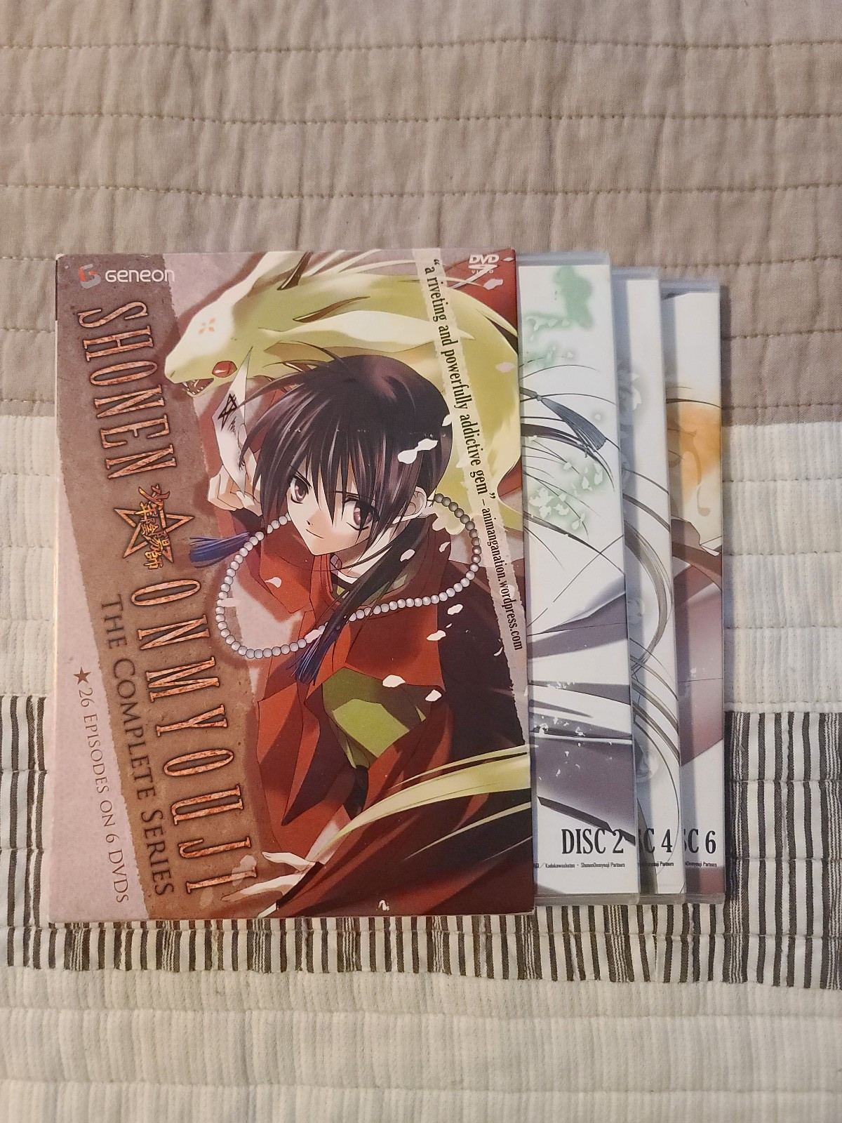 Shonen Onmyouji Shounen Onmyoji COMPLETE OFFICIAL US DVD SET 1-6 Thinpack