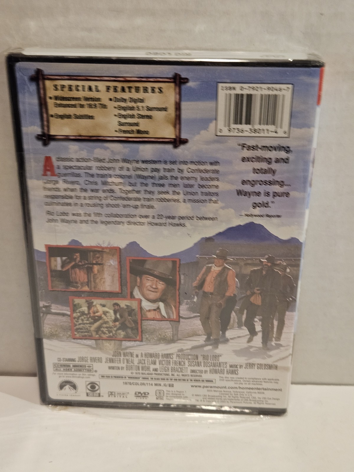 Rio Lobo BRAND NEW SEALED John Wayne Collection DVD Widescreen