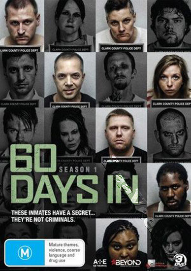 60 Days In – Season 1 NEW PAL Cult 3-DVD Set Zachary Holland Baker