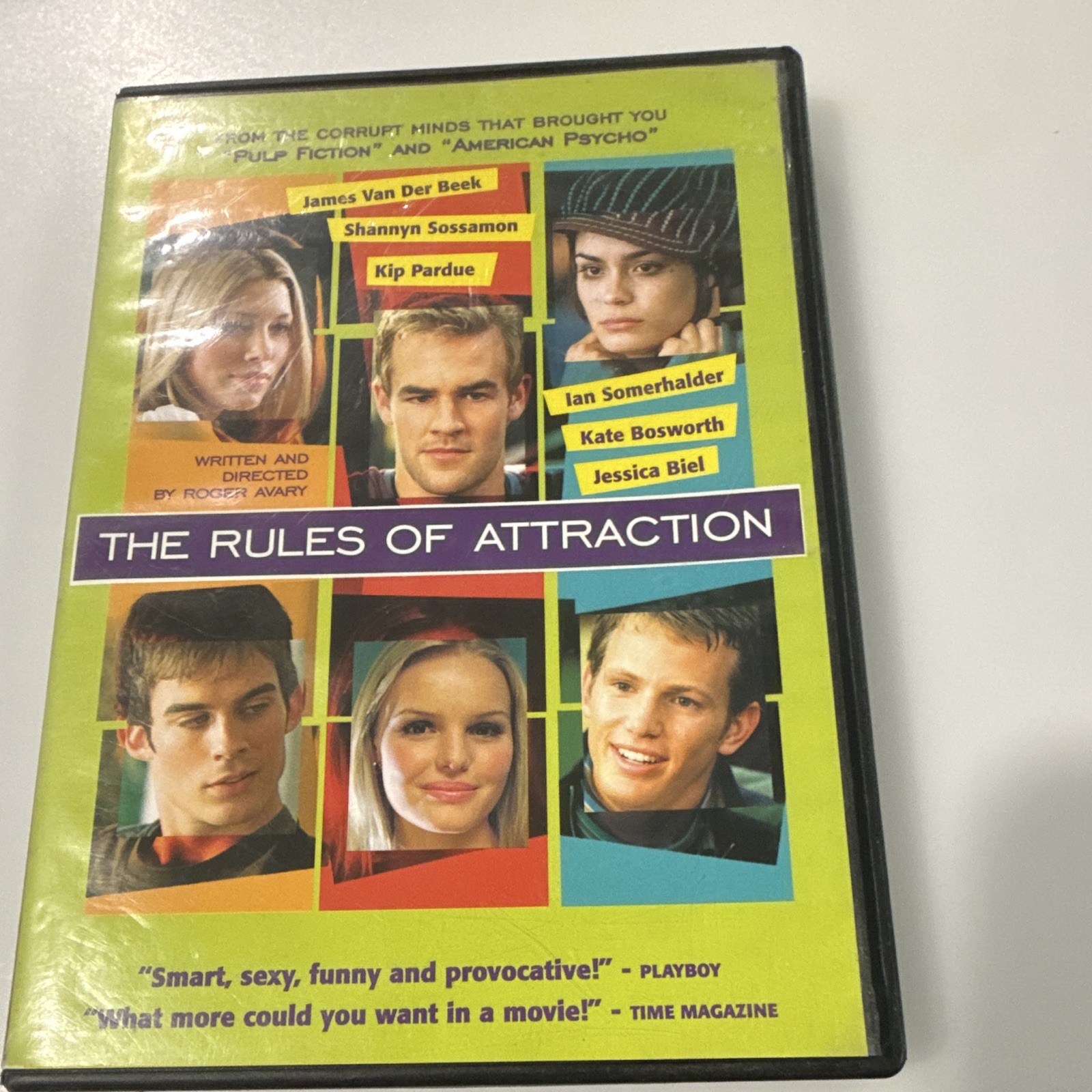 Lions Gate Films The Rules of Attraction DVD R 110 min Widescreen Commentary