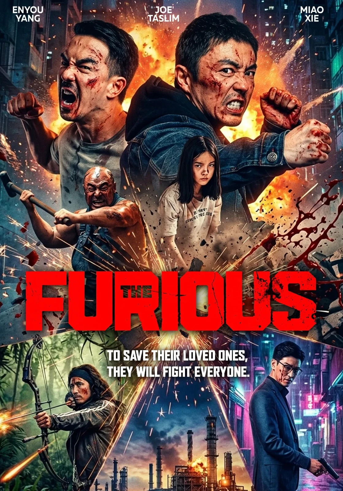 The Furious (2026) DVD Chinese Movies English Subtitle (Free Region)