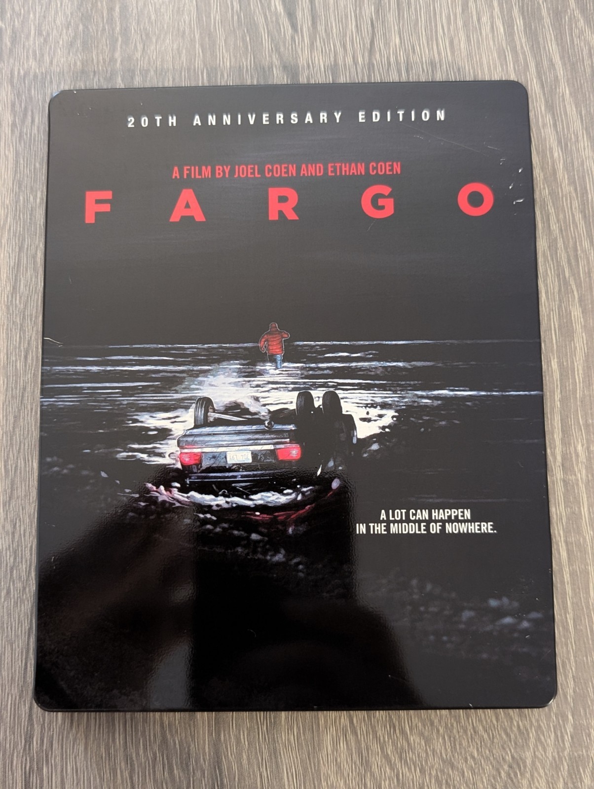 Fargo 20th Anniversary Edition (Blu-ray, 1996) Steelbook
