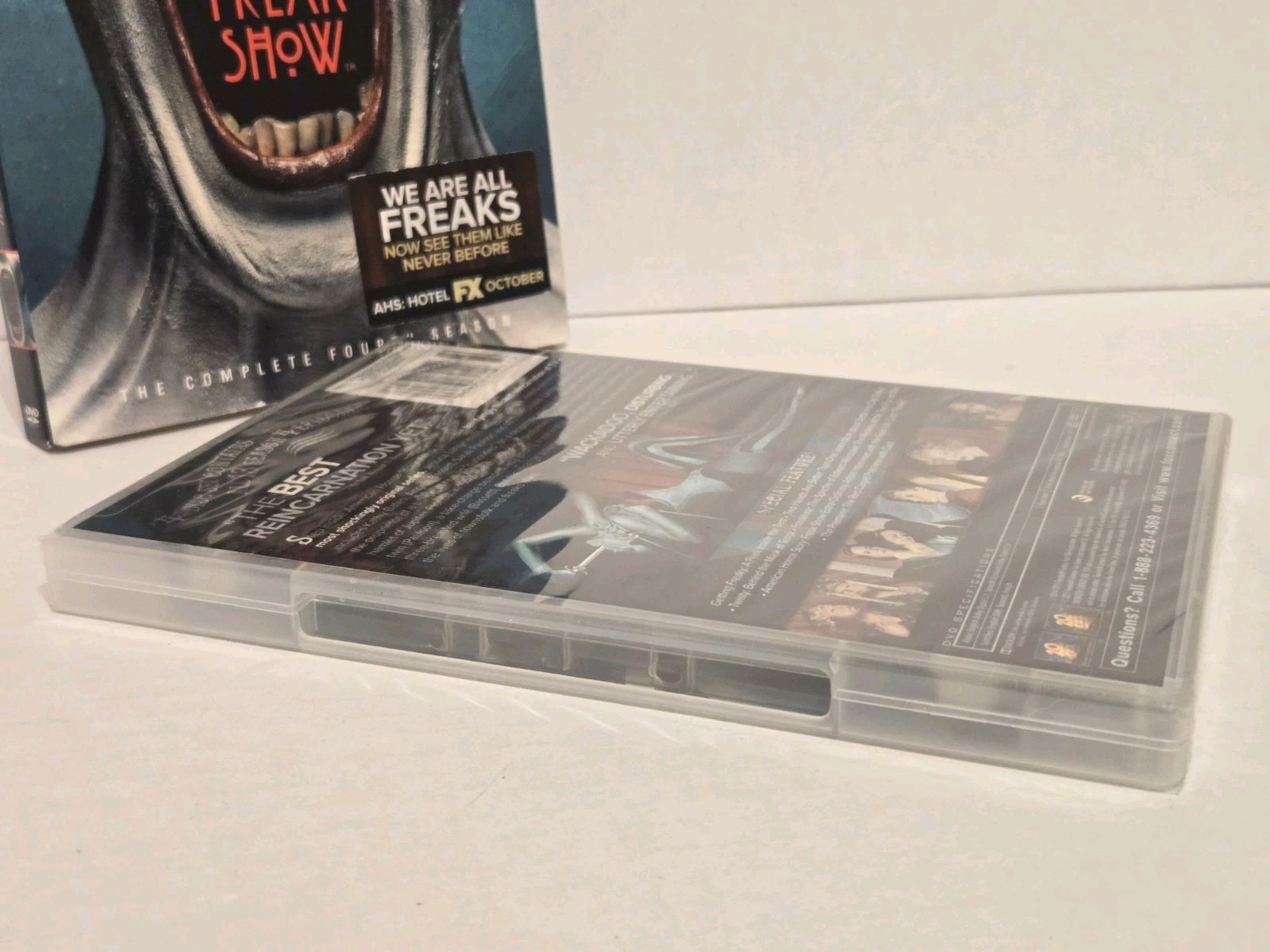 American Horror Story Freak Show New Sealed Fourth Season DVD N 2014, 4-Disc