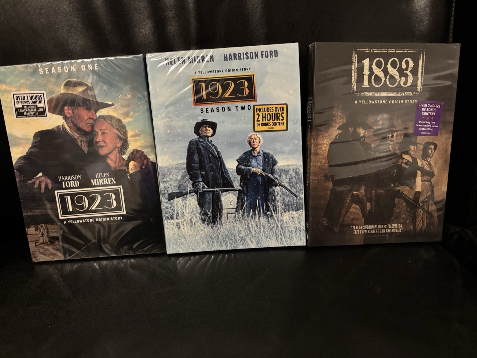 Yellowstone 1883 season 1 & 1923 season 1 & 2 brand new sealed free shipping