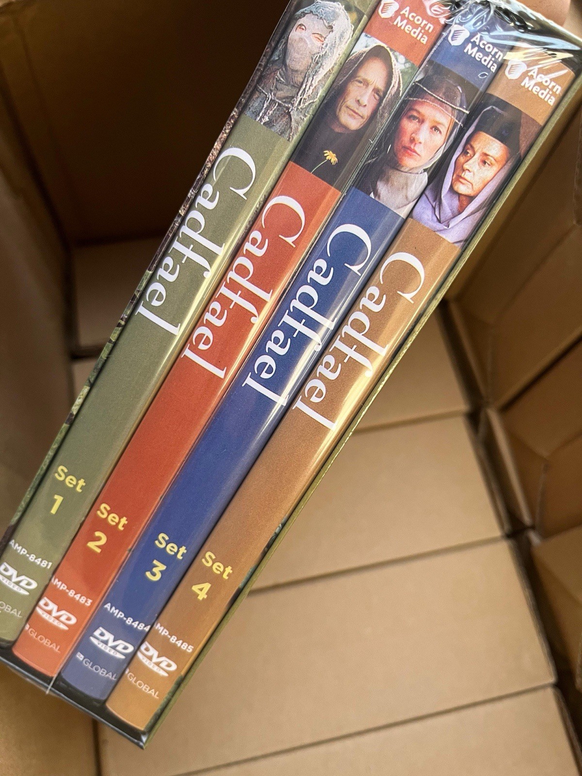 Cadfael Complete Collection DVD Box Set Acorn Media, Seasons 1-4. Brand New!