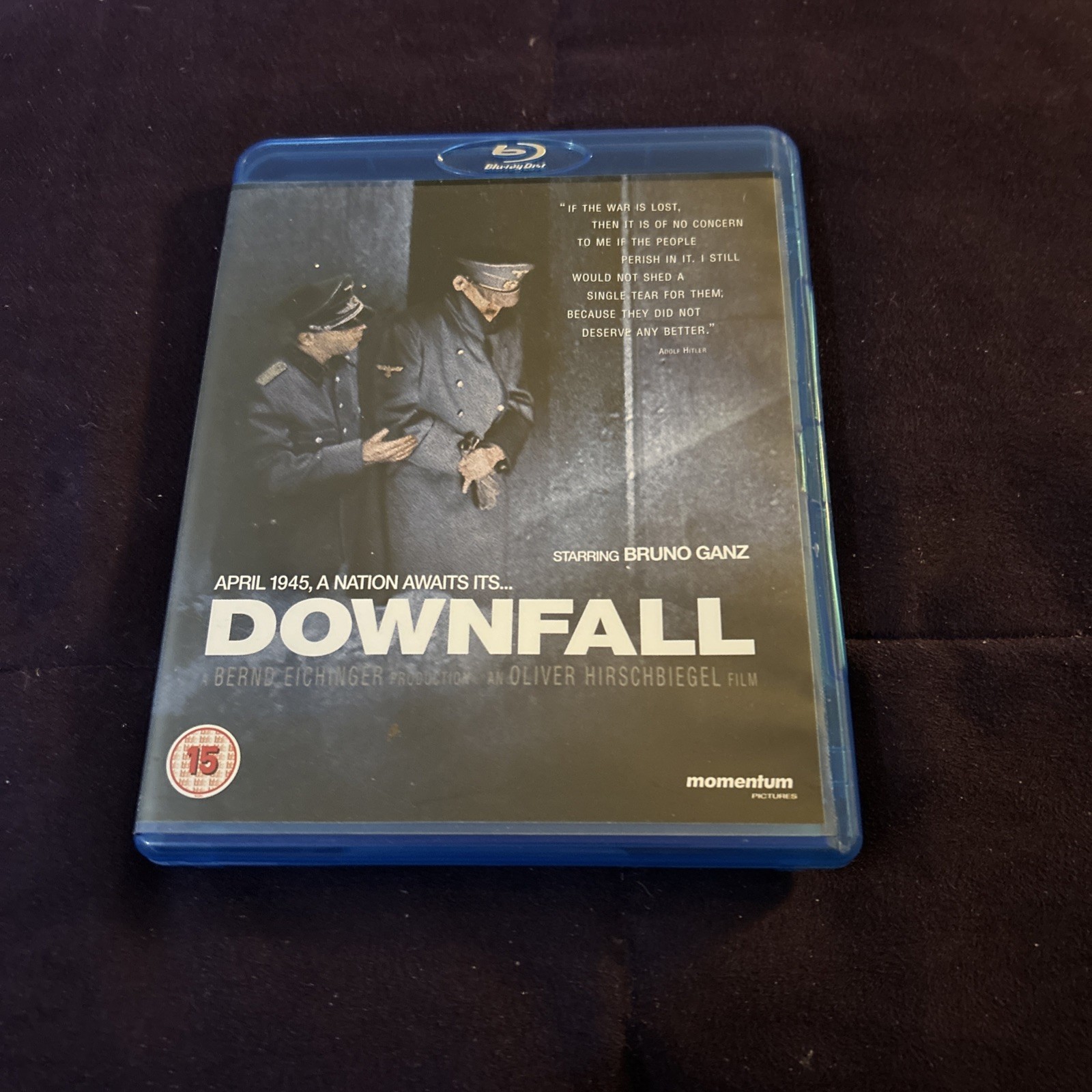 Downfall (Momentum Pictures Blu-ray, 2004) Region Free, English Subtitles