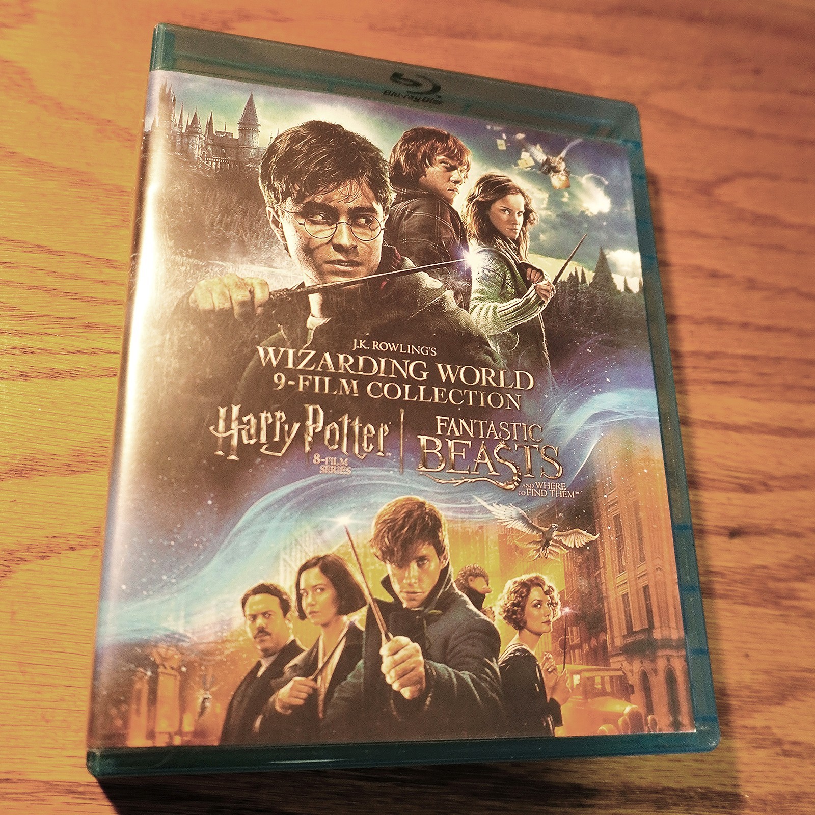 Wizarding World 9-Film Collection Blu-Ray Box Set Harry Potter Free Shipping