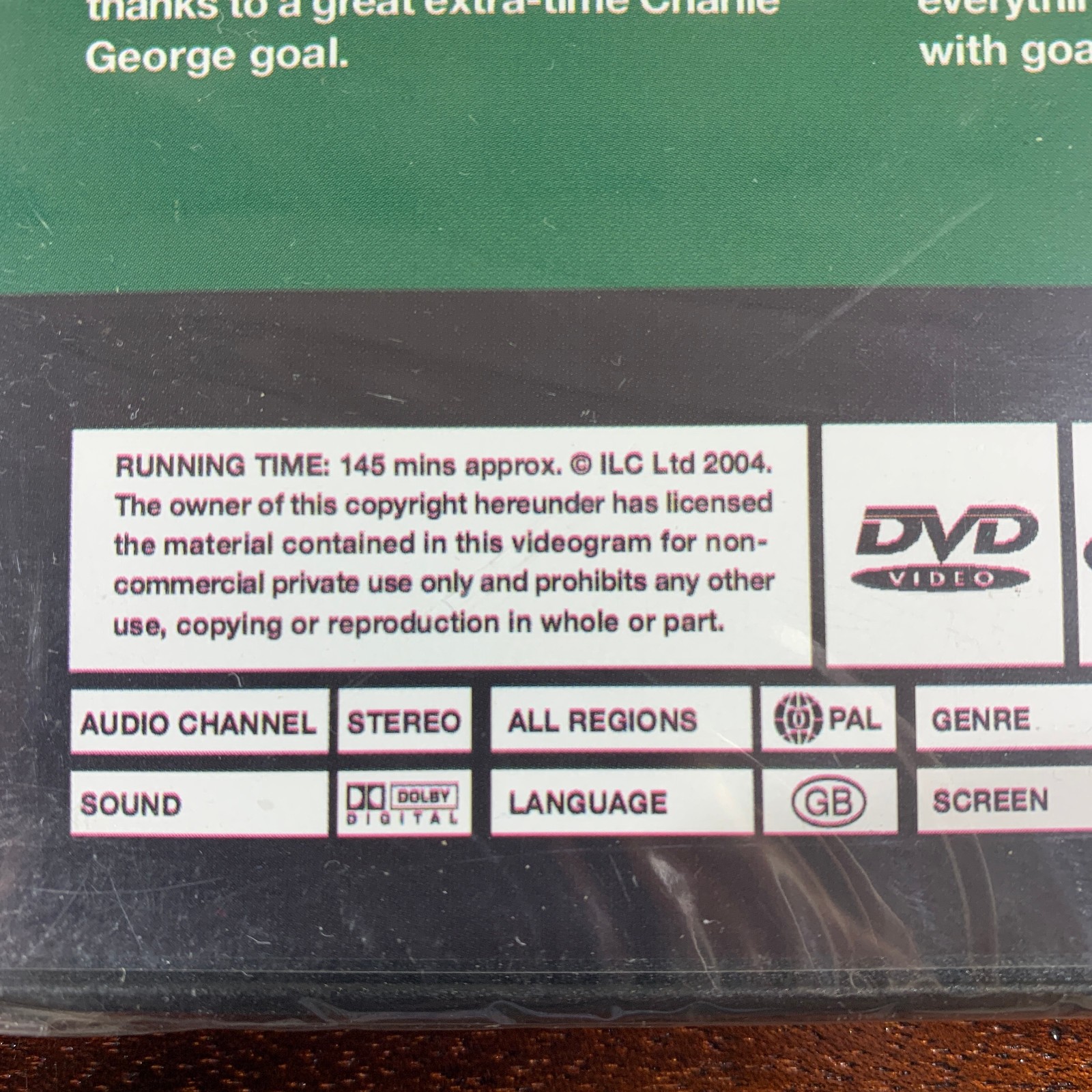 F.A. Cup Golden Moments / 100 F.A Cup Goals DVD New 2004 – 145 minutes Arsenal