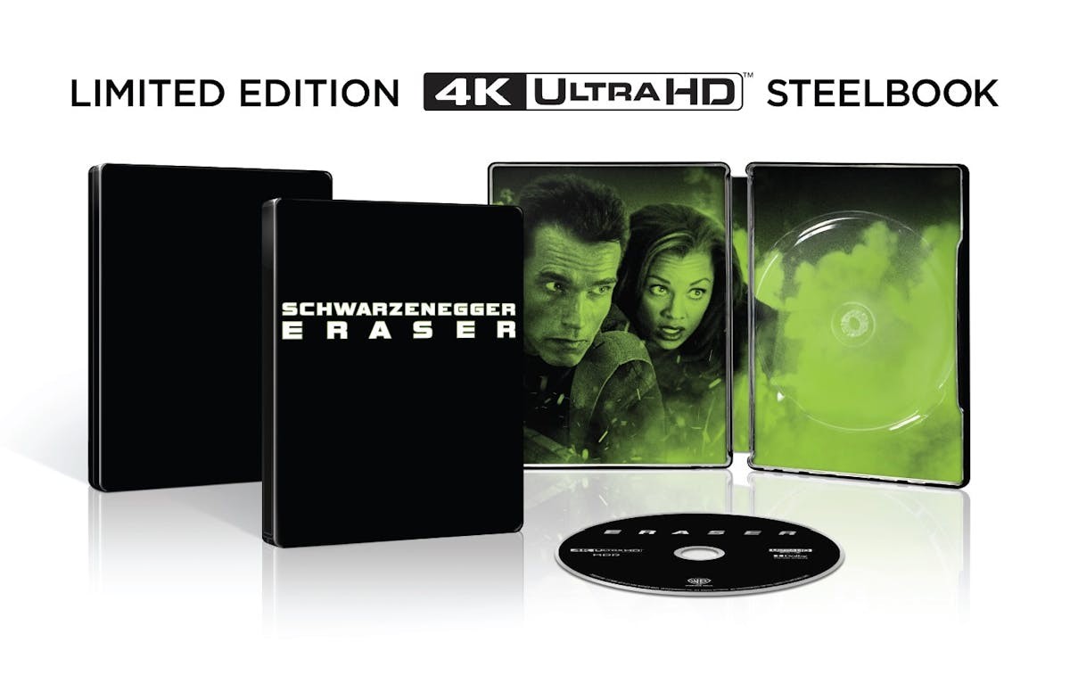 Eraser 30th Anniversary Edition 4K UHD Blu-ray NEW