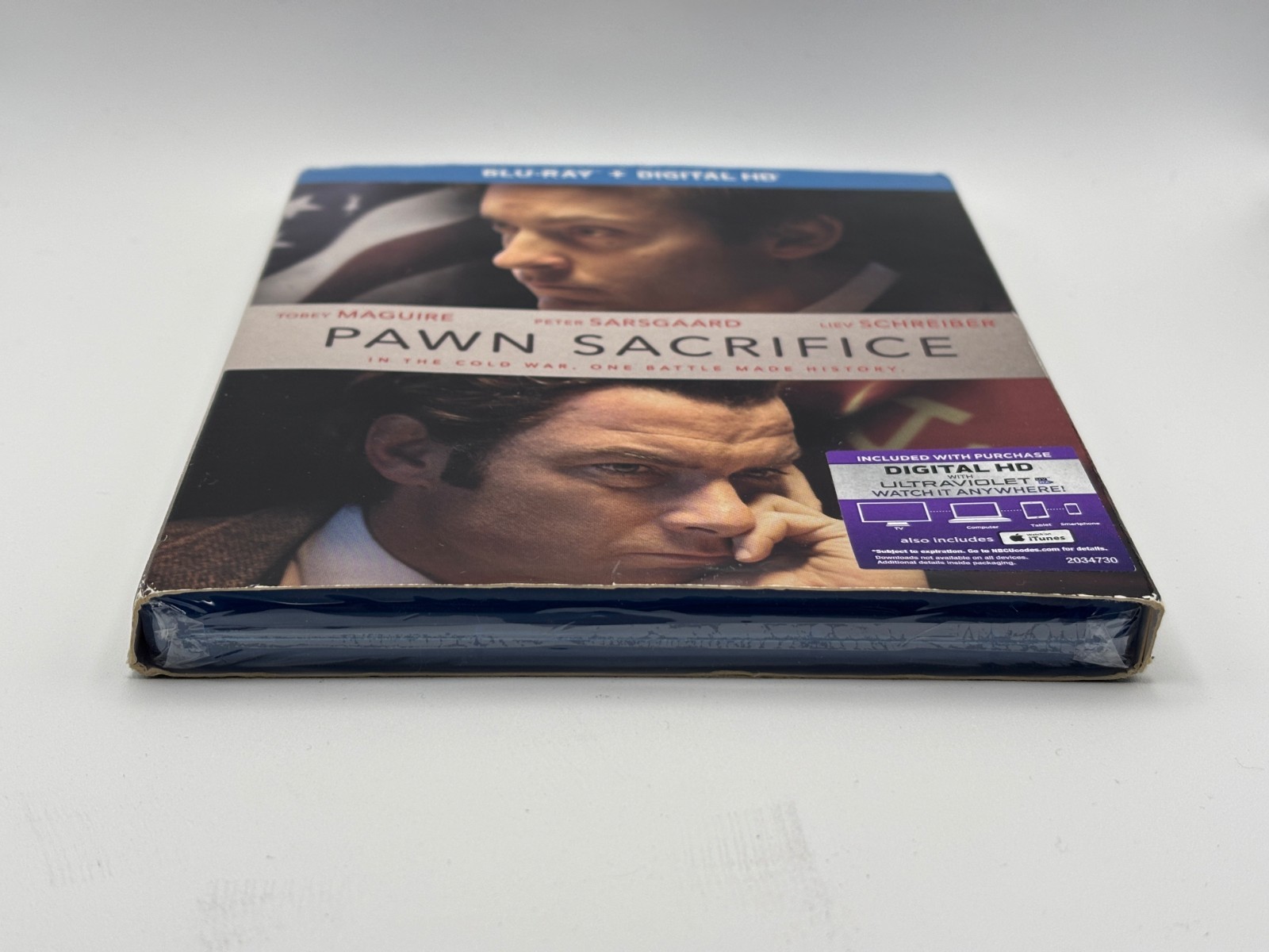 Pawn Sacrifice (New) Blu-ray + Digital HD. Tobey Maguire & Liev Schreiber