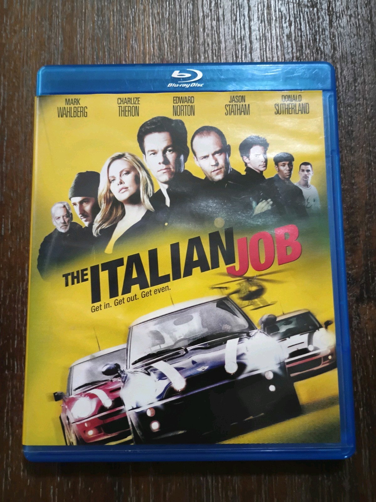 Paramount The Italian Job (2003) Blu-ray PG-13 110 min Wahlberg Deleted Scenes