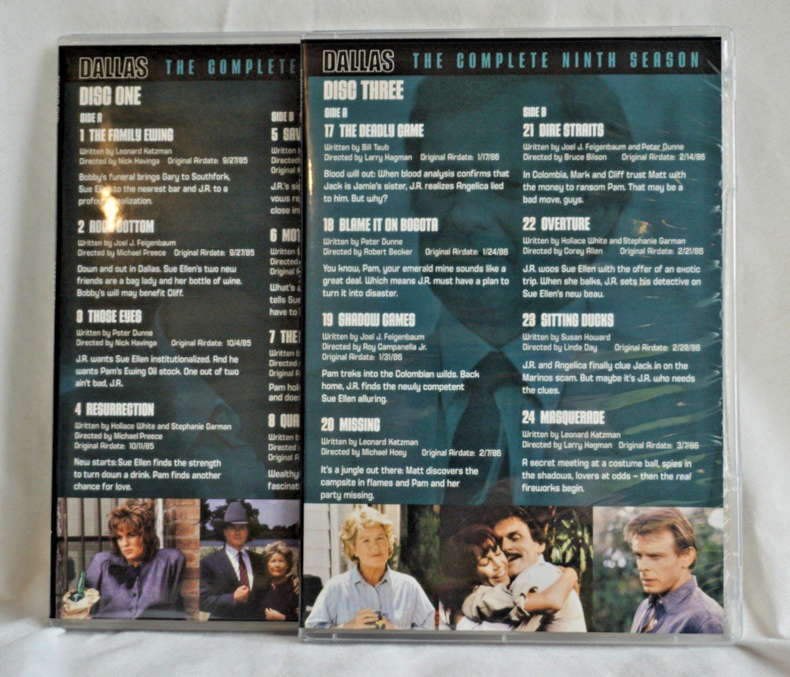 Dallas TV DVD Lot 5, 6, 7, 8, 9, 10, 11, 12, 14 Series Complete Seasons