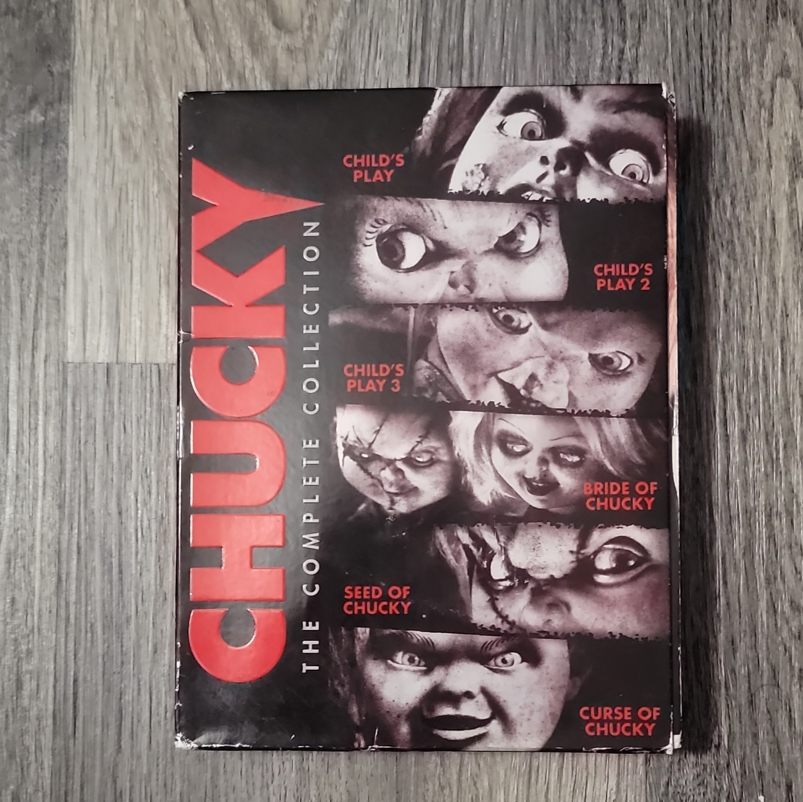 Chucky Complete Collection DVD Box Set Horror Jennifer Tilly Don Mancini MGM