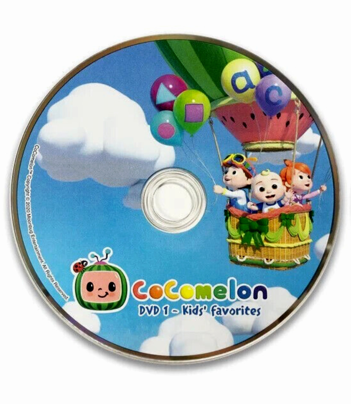 New CoComelon DVD Volume 1 SEALED Kids Favorites Music Songs Cartoons NIP