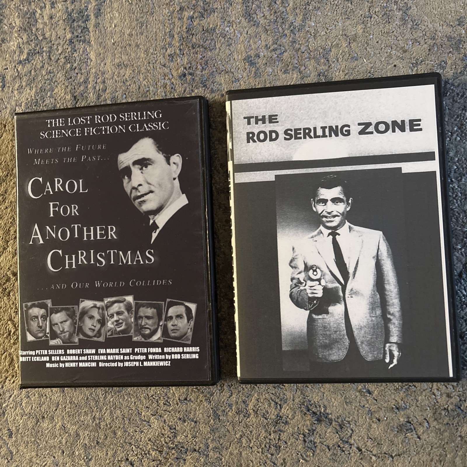 Carol For Another Christmas 1 DVD+ The Rod Serling Zone 2 DVD Set See Back Cover