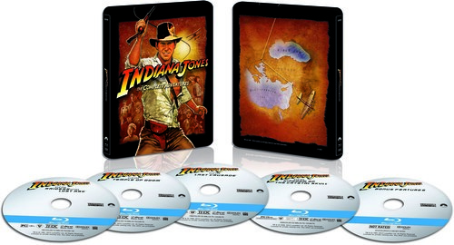 Indiana Jones Adventures (Steelbook) [New Blu-ray] Boxed Set, Steelbook