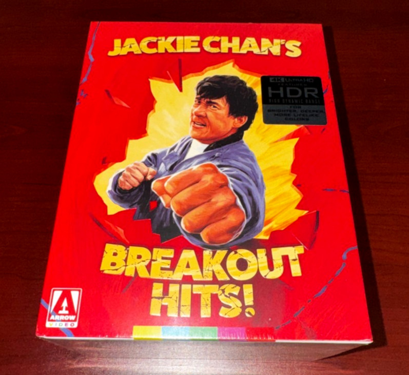 JACKIE CHAN’S BREAKOUT HITS Arrow Video 4K Ultra HD Blu Ray Box Set NEW SEALED