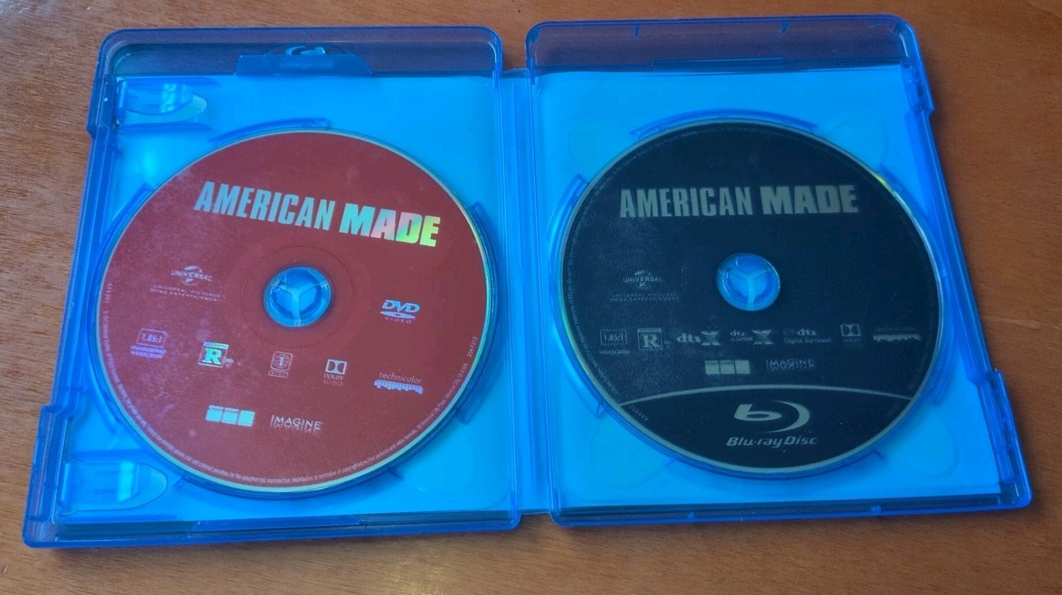 American Made Blu-ray Tom Cruise Domhnall Gleeson Jesse Plemons Doug Liman