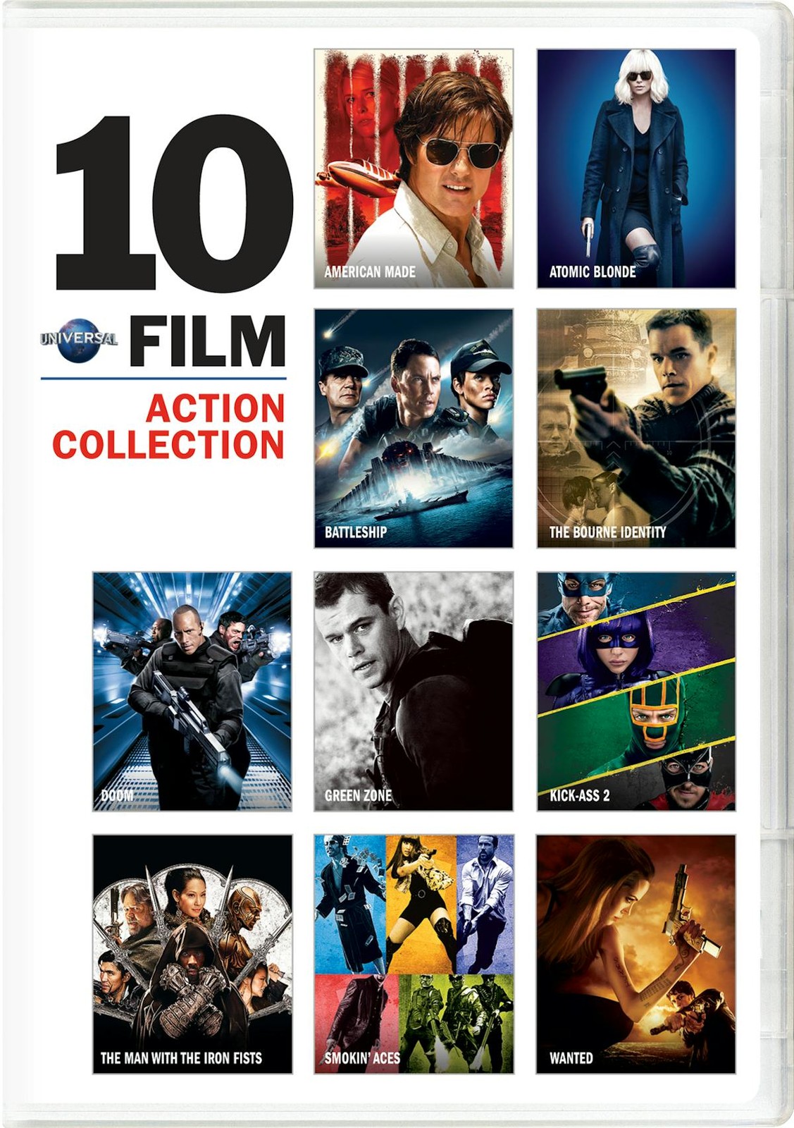 Universal 10-Film Action Collection DVD Tom Cruise NEW
