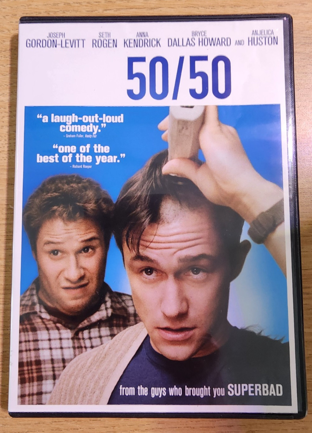 50/50 (DVD, 2011, Standard Definition 1.78:1) Joseph Gordon-Levitt, Seth Rogen