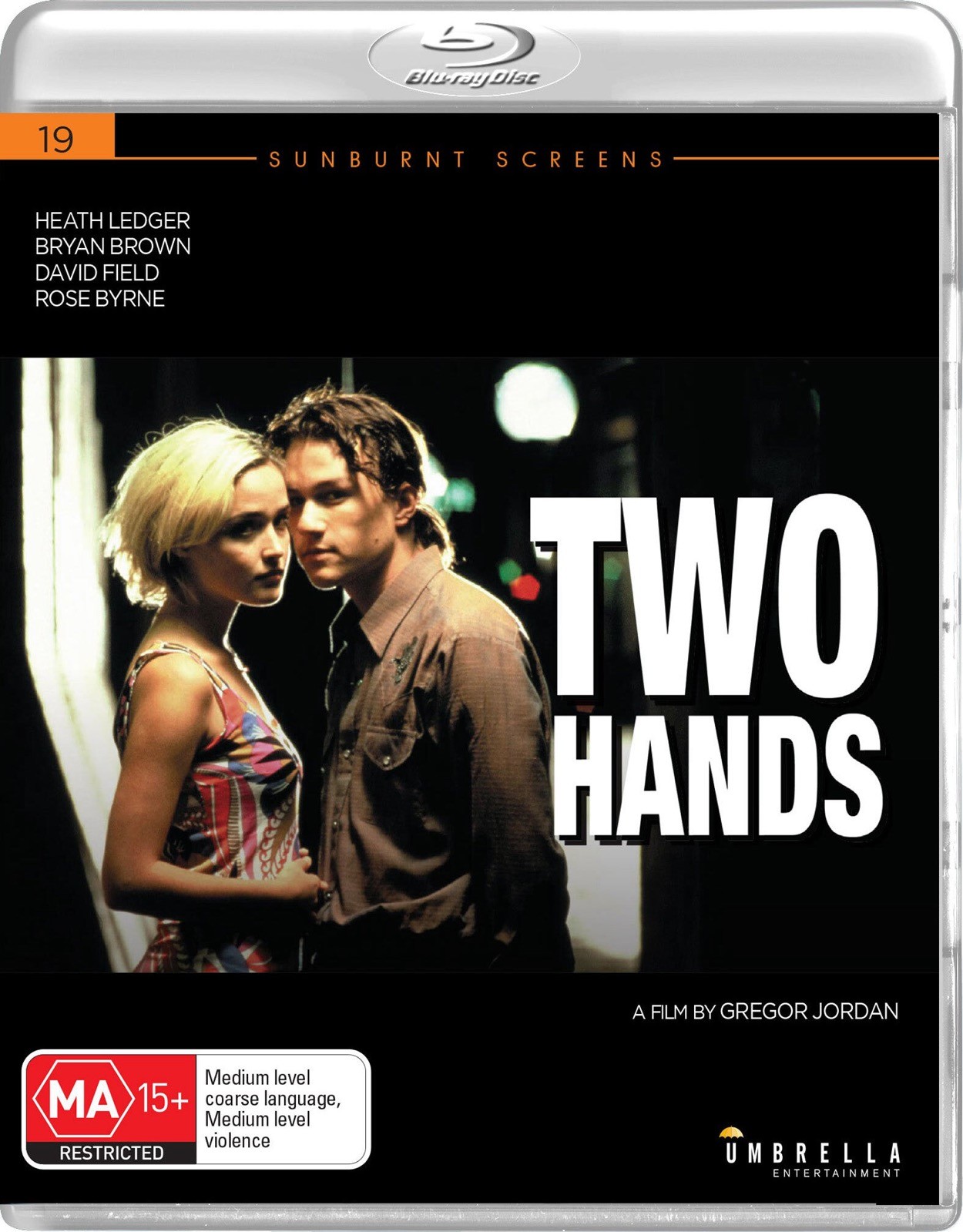 TWO HANDS (1999) HEATH LEDGER Umbrella Blu-ray ALL-REGION LIKE NEW