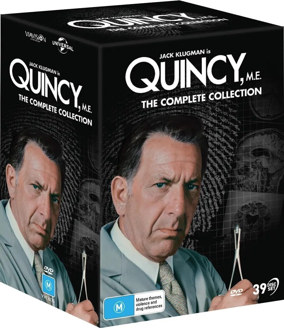 Quincy, M.E.: The Complete Collection (1-8 Seasons) DVD [Region Free]
