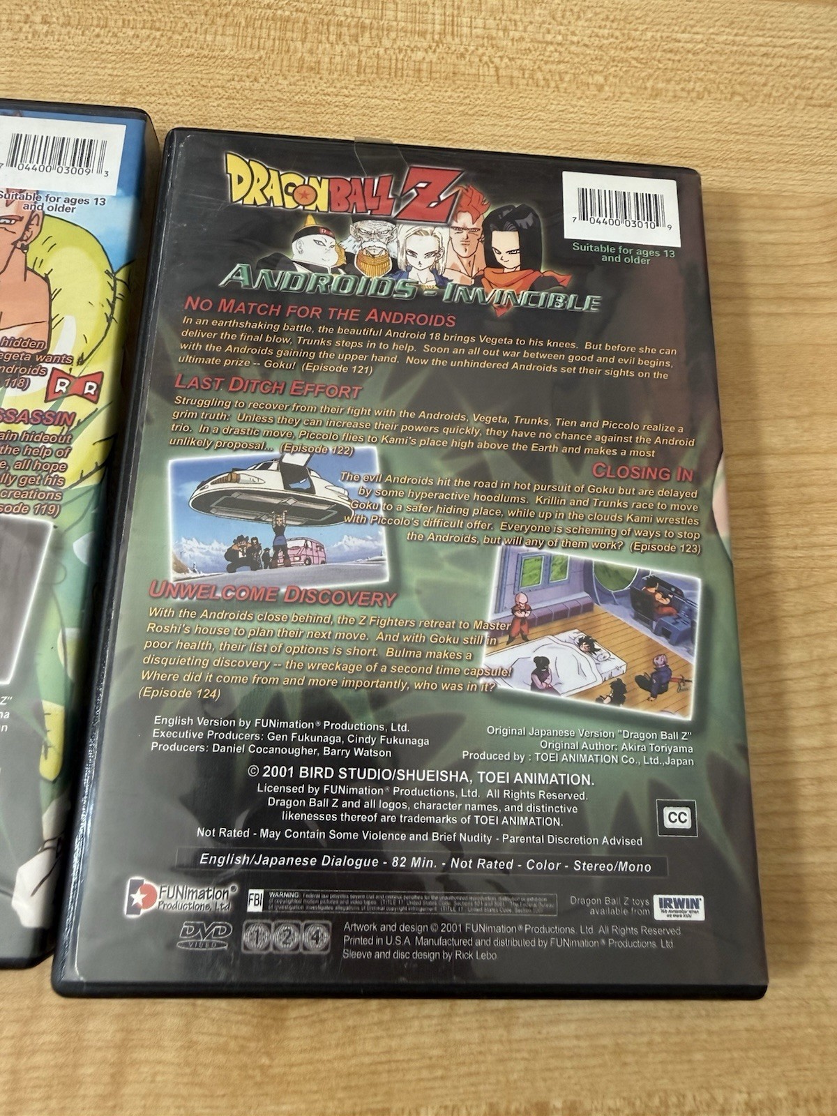Dragon Ball Z Androids Saga Complete DVD Box Set