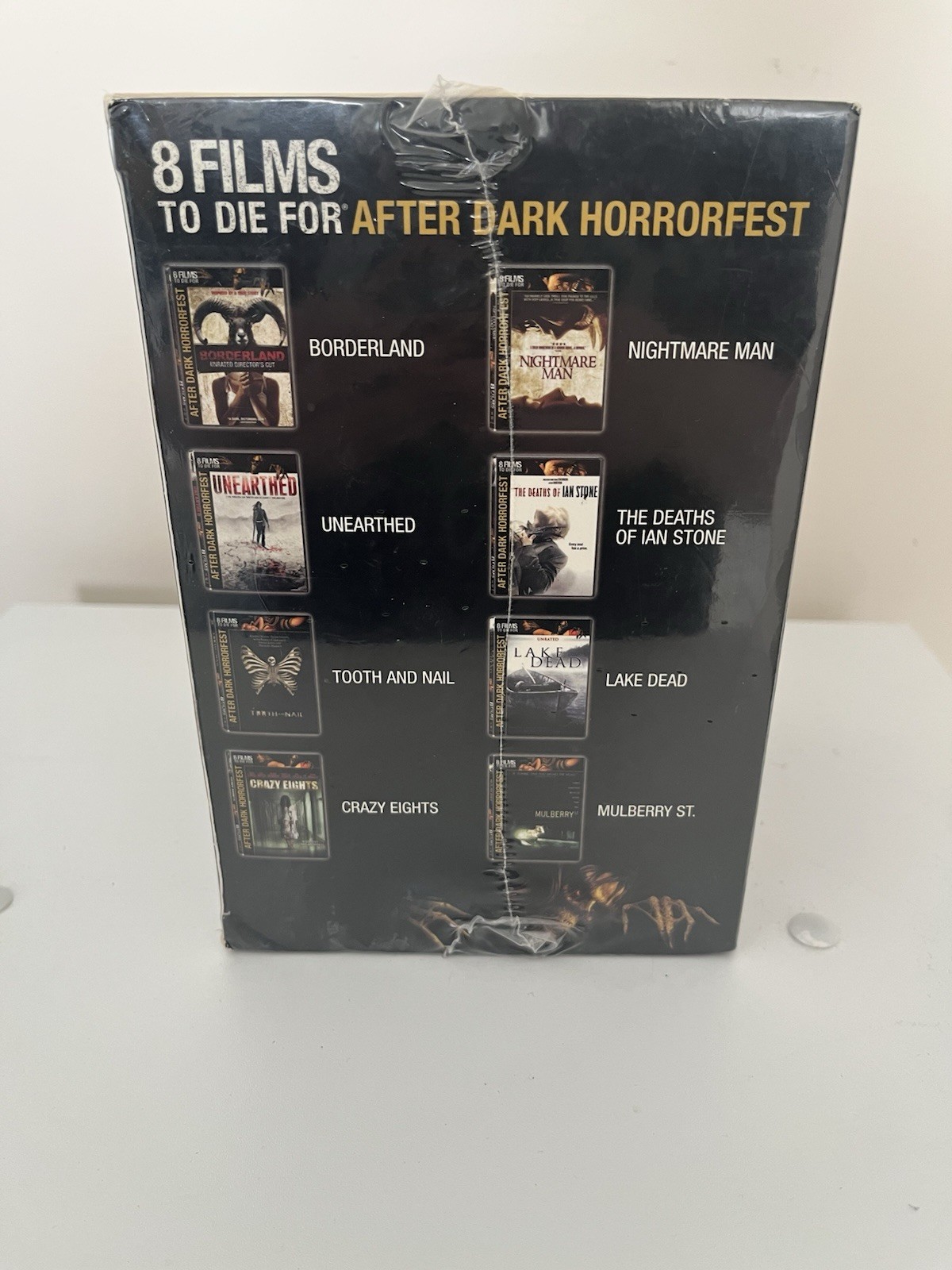 8 Films To Die For After Dark Horrorfest II 2007 DVD Box Set Plastic Sealed