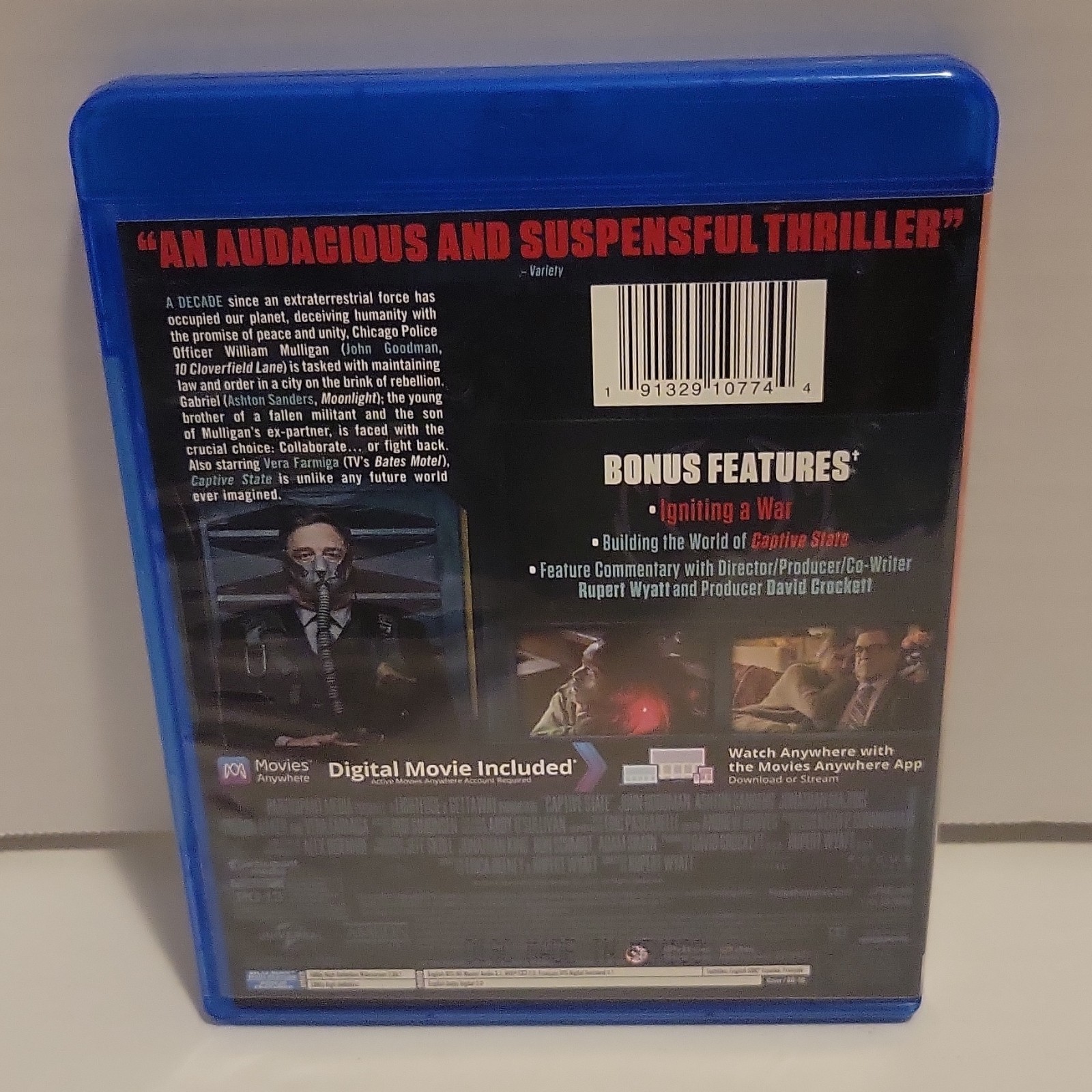 Focus Features Captive State Blu-ray + Digital w/ Bonus Features PG-13 English