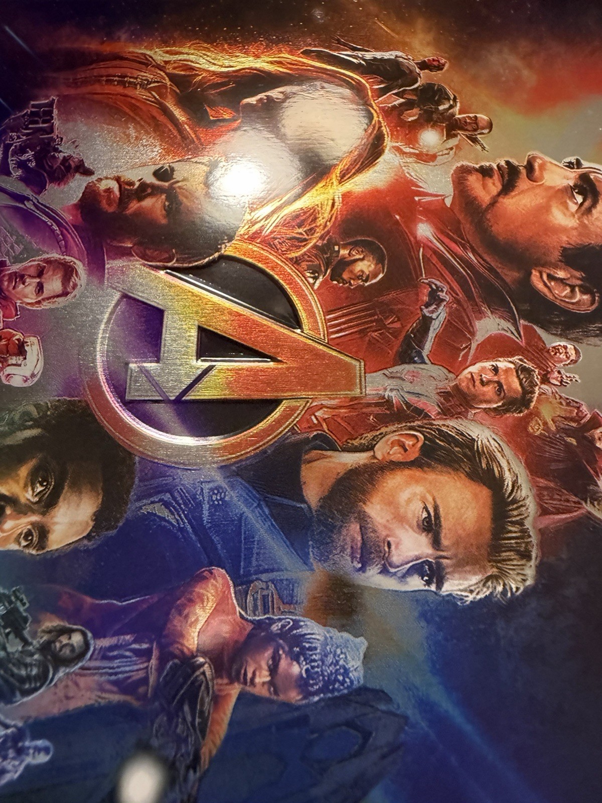 Avengers Infinity War WeEt Steelbook (No Discs) Debossed
