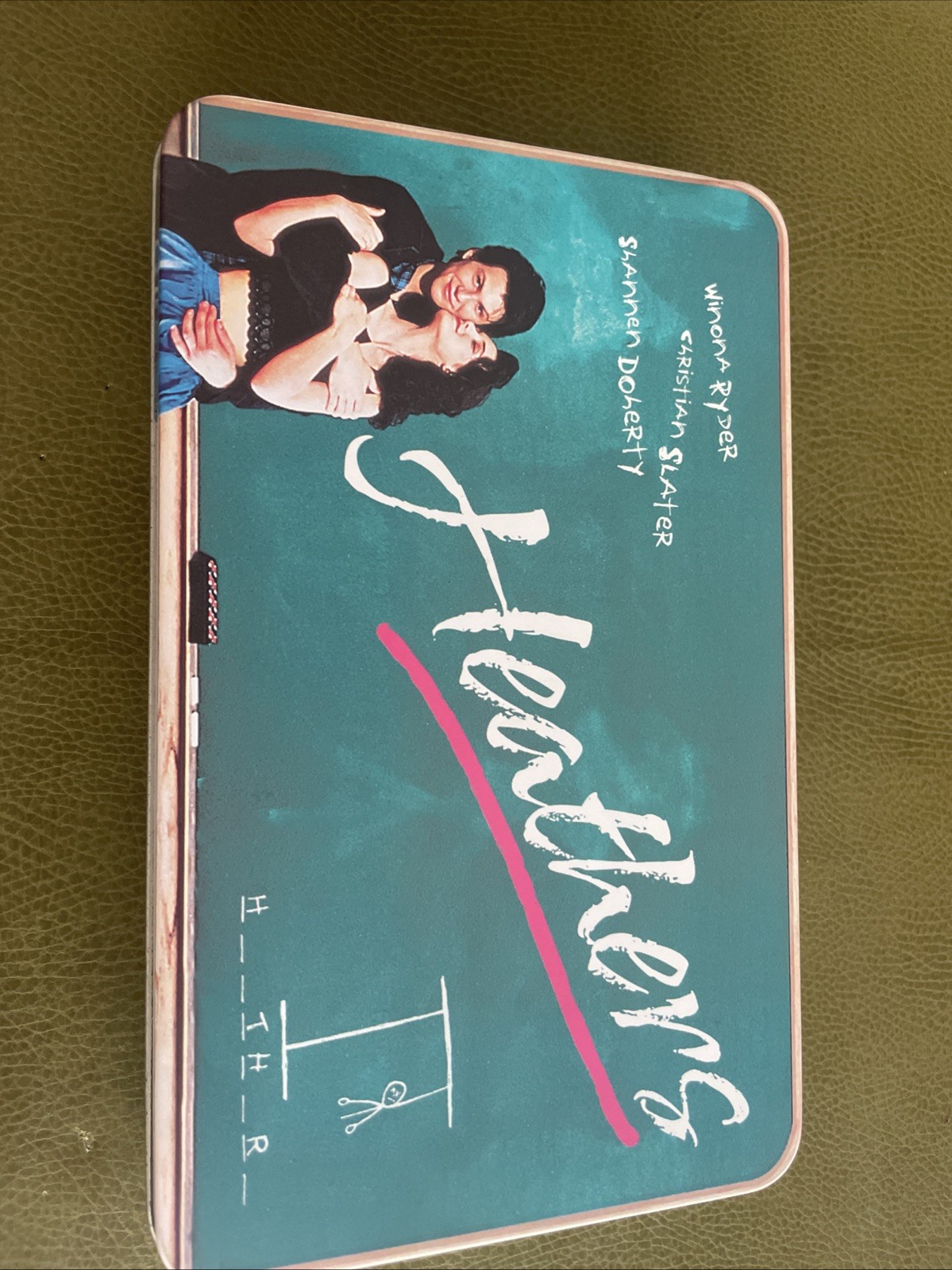 OOP Collector Tin Box Set Heathers DVD Winona Ryder 8251/15,000 W/ Ruler