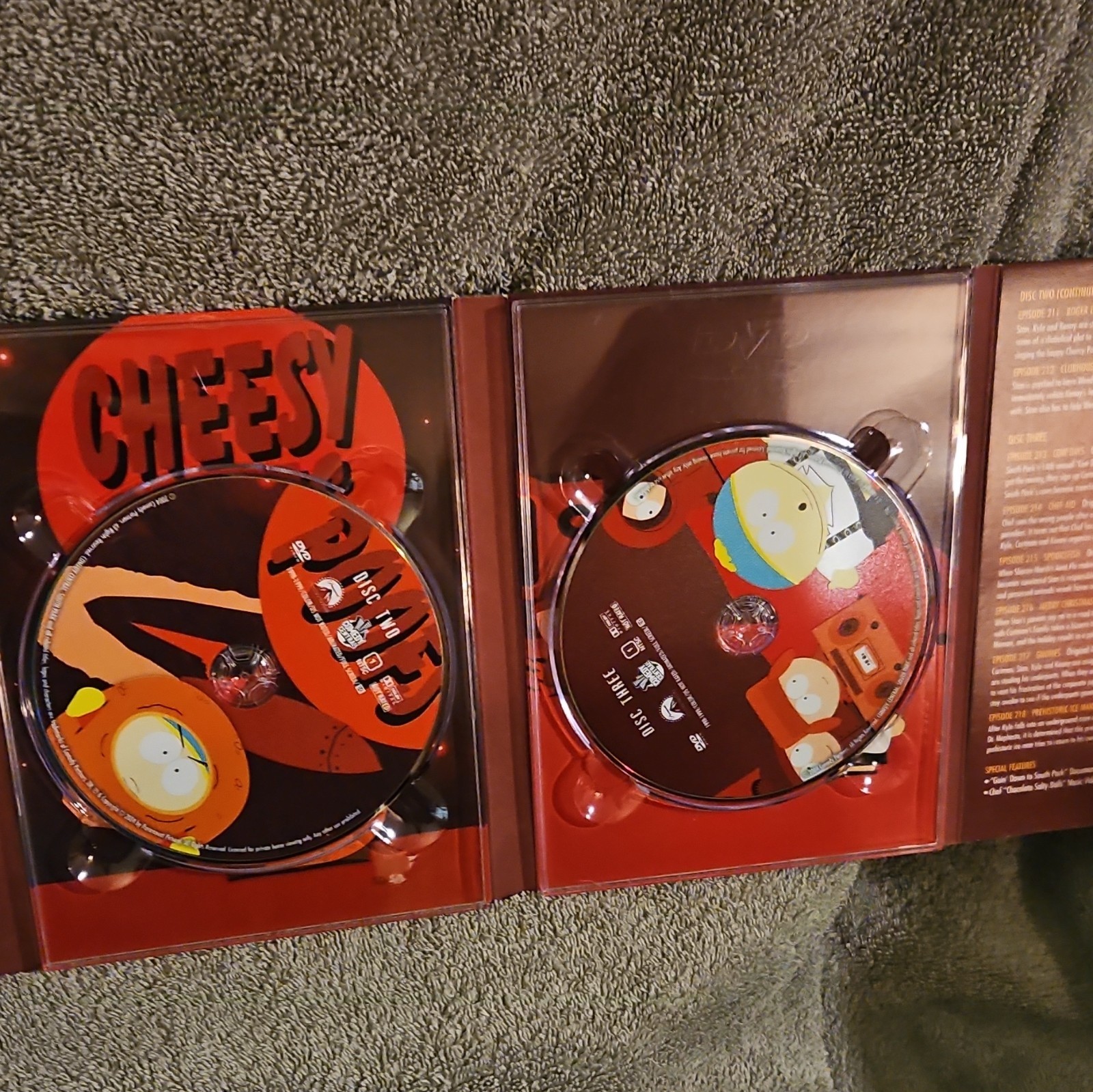 South Park Complete Second Season DVD 3-Disc Collector’s Subtitles/Commentary