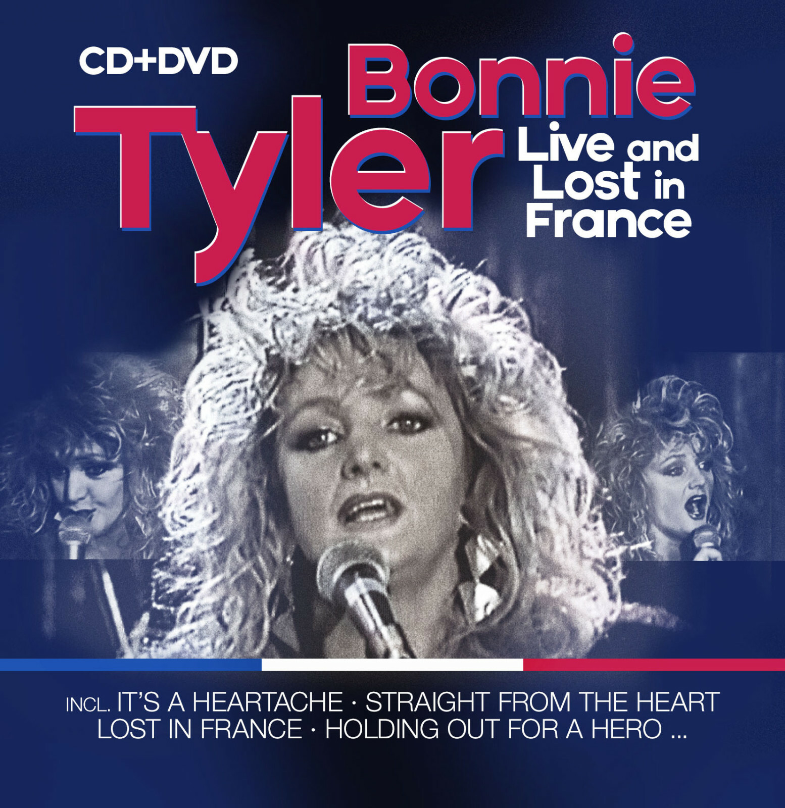 BONNIE TYLER New Sealed Out of Print LIVE FRANCE CONCERT DVD & CD SET Last 1!