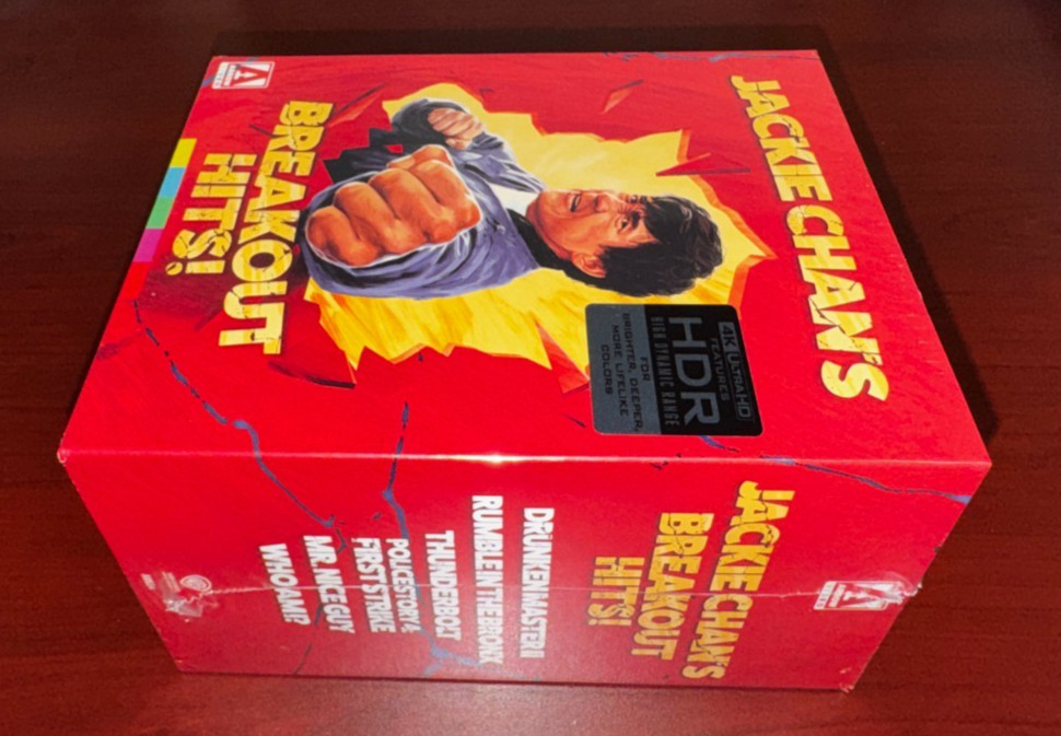 JACKIE CHAN’S BREAKOUT HITS Arrow Video 4K Ultra HD Blu Ray Box Set NEW SEALED