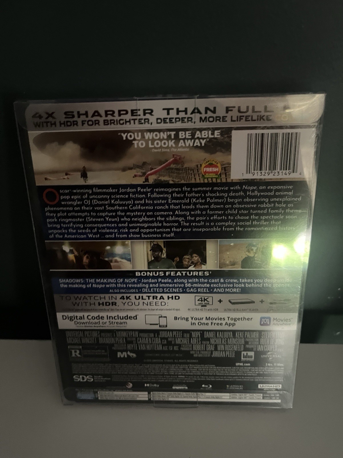 NOPE Steel book collection 4K Ultra HD+Digital Copy Jordan Peele Kaluuya 2022
