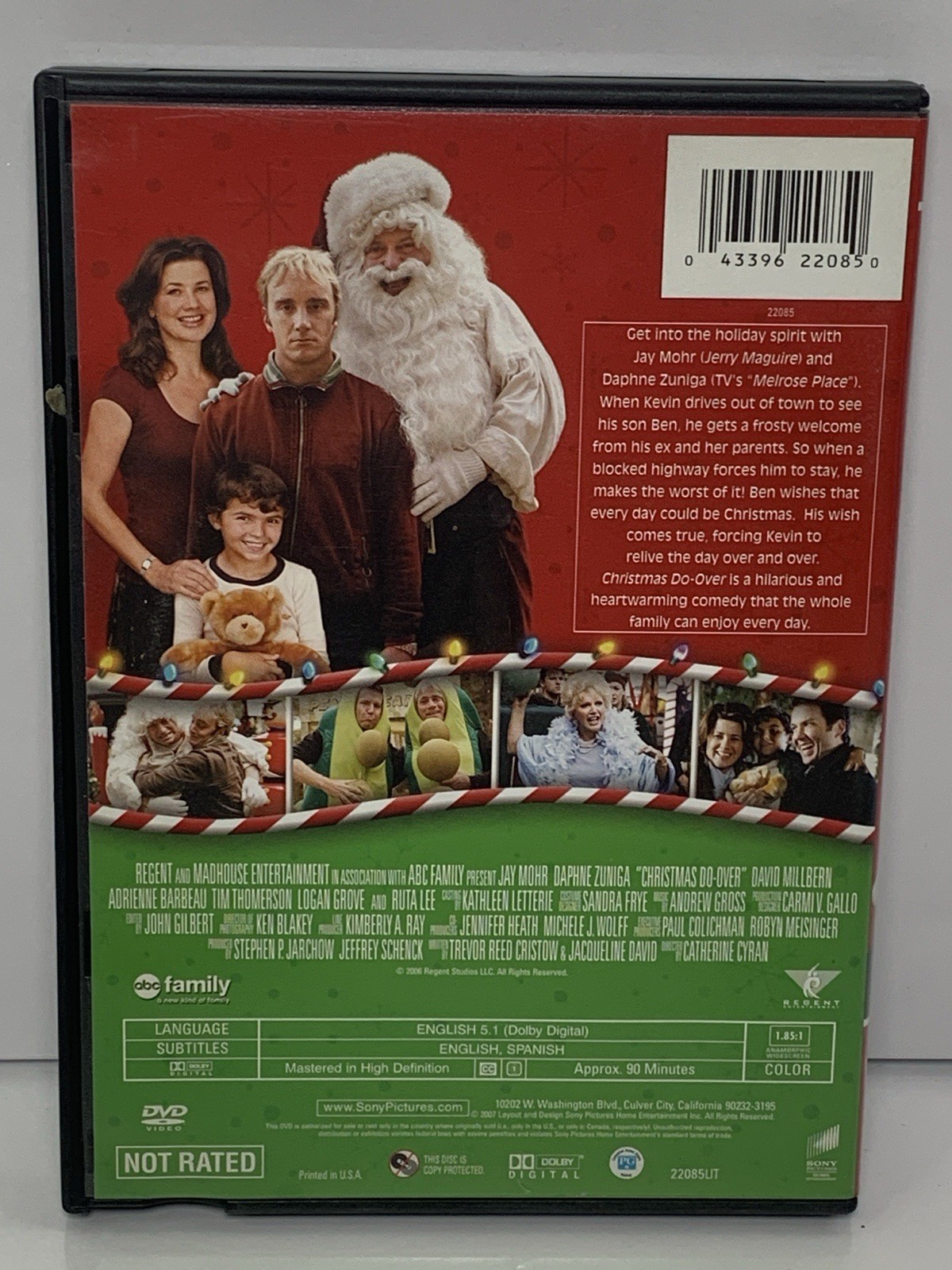 CHRISTMAS DO OVER DO-OVER DVD BLOCKBUSTER VIDEO EXCLUSIVE RARE OOP JAY MOHR USA