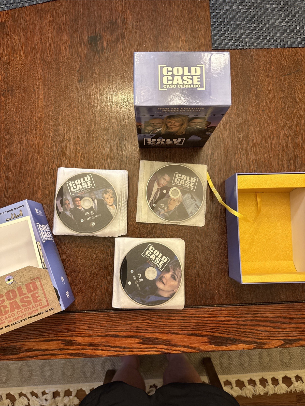 Cold Case Caso Cerrado The Complete Edition DVD Box Set Complete RARE