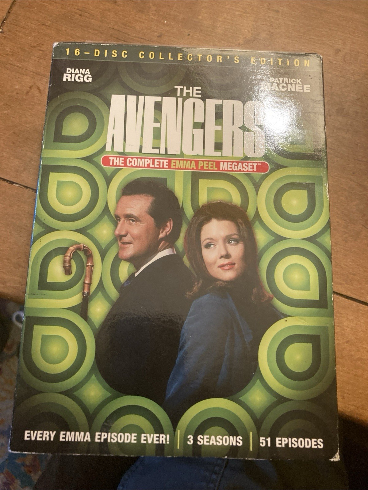 The Avengers Complete Emma Peel Megaset 16-Disc Collector’s Edition DVD Set
