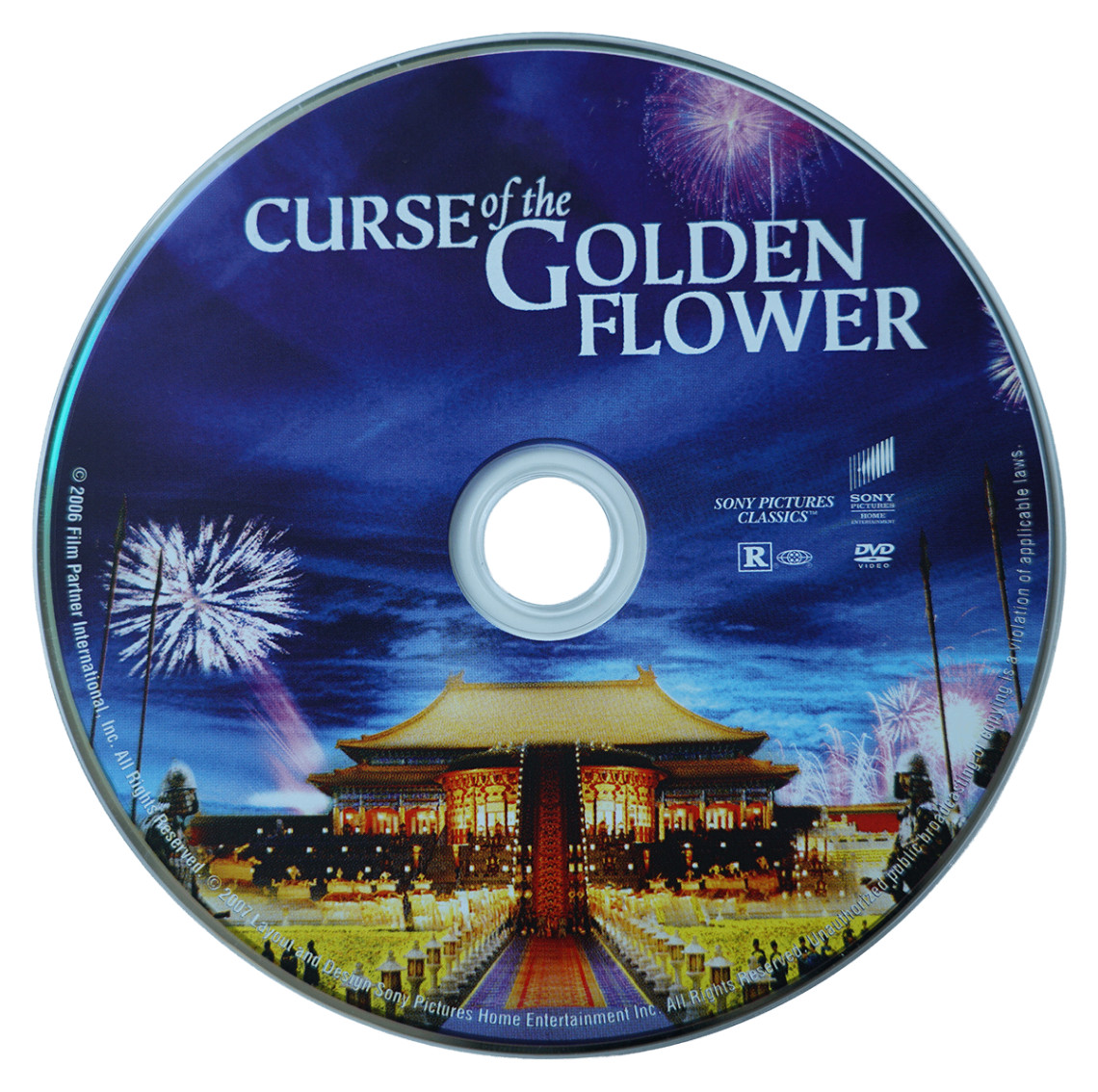 Curse of the Golden Flower DVD 2006 Zhang Yimou Chow Yun-Fat Gong Li